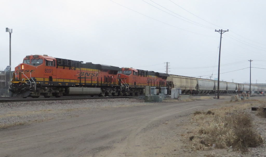 BNSF 8091 DPU